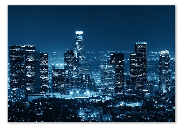 Imagine de sticlă Los Angeles, pe timp de noapte
