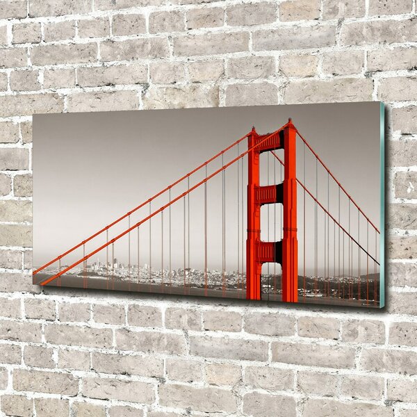 Imagine de sticlă Podul din San Francisco