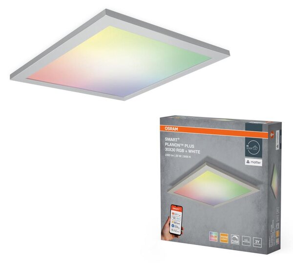 Osram - Plafonieră LED SMART+ PLANON RGBW, reglabilă, 20W, 230V