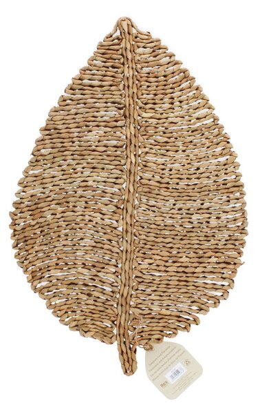 Suport pentru farfurii din iarbă-de-mare 32x49 cm Leaf – Rex London