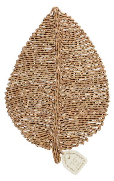 Suport pentru farfurii din iarbă-de-mare 32x49 cm Leaf – Rex London