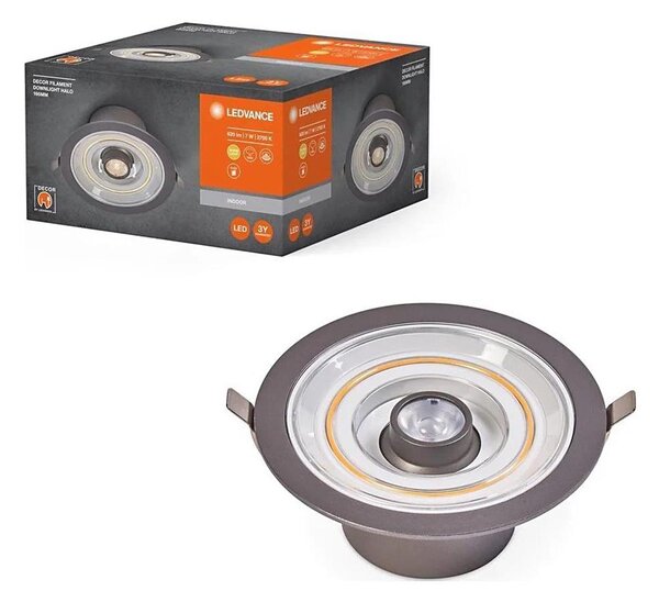 Ledvance DECOR - Corp LED încastrat, 9W, 230V, 2700K