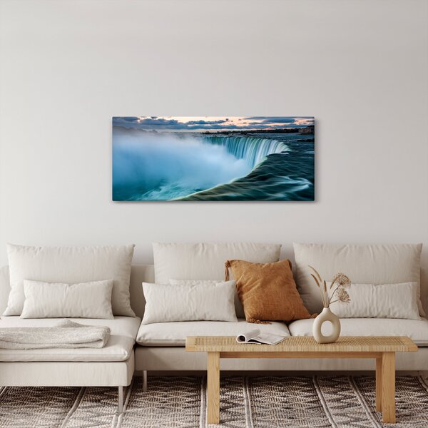 Tablou cu cascadele (120x50 cm)