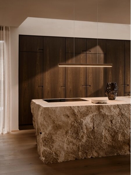 DFTP by Nordlux - Pendul LED dimabil AKENO LED/25W/230V 3000K, frasin