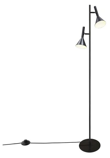 Nordlux - Lampă de podea KELVIS 2xGU10/12W/230V neagră