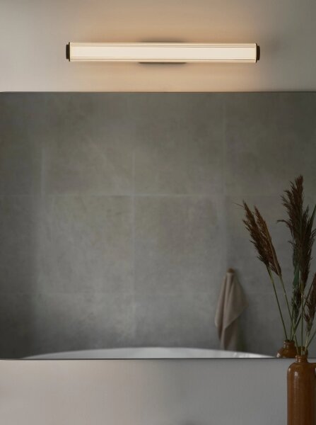 Nordlux - Aplică LED de perete pentru baie VIRELLE LED/12W/230V 3000/4000K IP44 negru