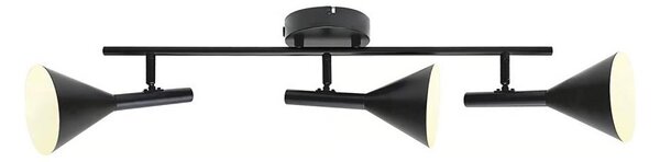 Nordlux - Spot KELVIS 3xGU10/12W/230V, negru