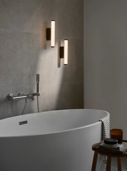 Nordlux - Aplica LED de perete pentru baie VIRELLE LED/8W/230V 3000/4000K IP44 negru