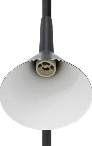 Nordlux - Lampă de podea KELVIS 2xGU10/12W/230V neagră