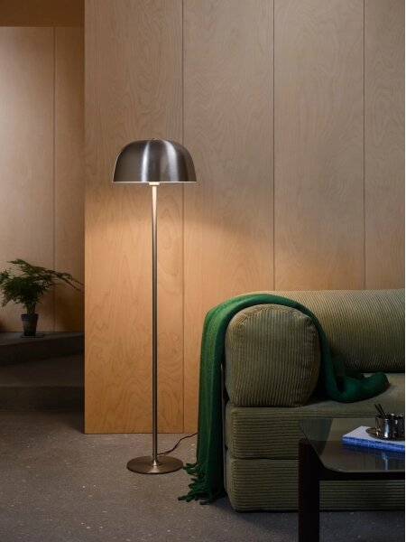 Nordlux - Lampadar CERA 1xE27/40W/230V crom mat