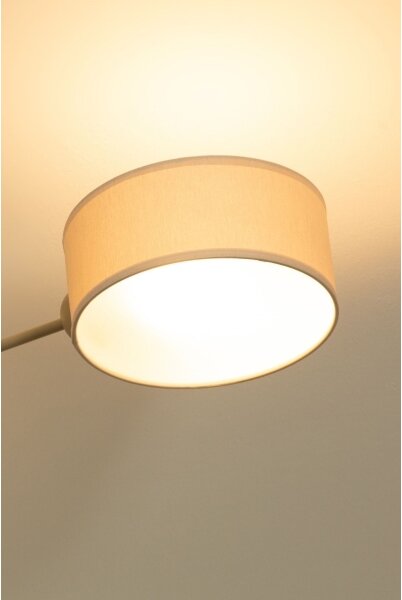 Brilagi - Lustră aplicată VIRGO 4xE14/40W/230V crem/auriu