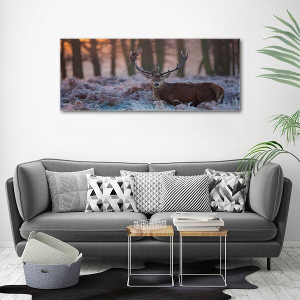 Tablouri tipărite pe pânză Sunrise Deer
