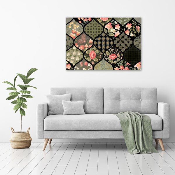 Tablou pe pânză canvas model floral