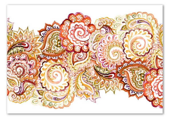 Tablou Printat Pe Sticlă ornamente
