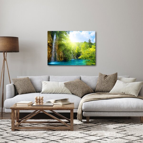 Tablou - cascadele în djunglă (70x50 cm)