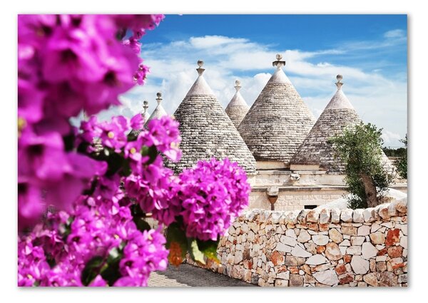 Imagine de sticlă case trulli
