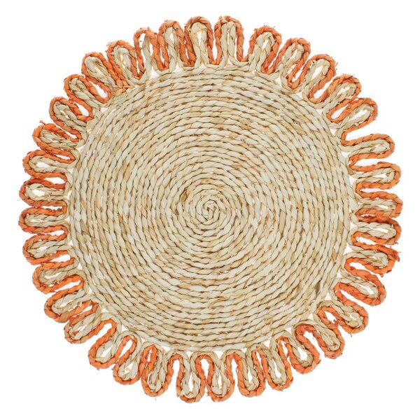 Suport pentru farfurii din coajă de porumb ø 38 cm Corn Husk – Rex London