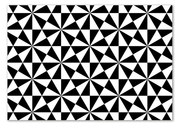 Tablou sticlă fundal geometrică