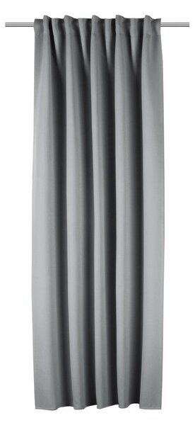 Draperie gri închis termoizolantă, dimout (semi-opacă) 135x245 cm – Sehlbach