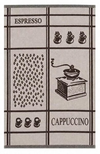 Prosop de bucătărie Egypt cu motiv – Set 3 bucăți - nr. 72 | bej / cappuccino