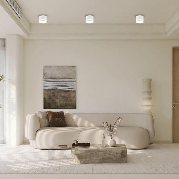 Light Prestige Kendal lampă de tavan 1x7 W alb LP63311SMR1WH