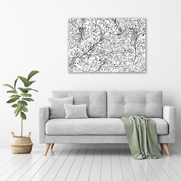 Tablou canvas ramuri întrepătrunse