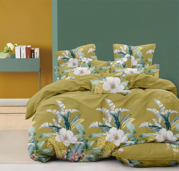 Set pat dublu lux din microsatin Savin
