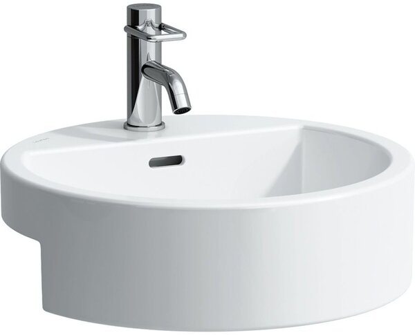 Laufen Living City lavoar 46x46 cm rotund alb luciu H8134310001041