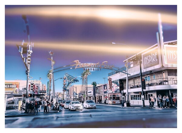 Tablou cu strada în Las Vegas (70x50 cm)