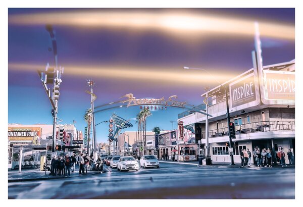Tablou cu strada în Las Vegas (90x60 cm)