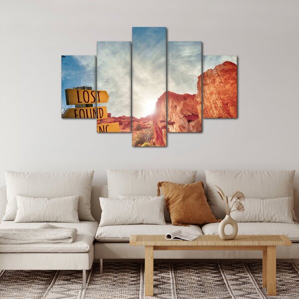 Tablou unui indicator cu inscripție (150x105 cm)