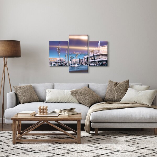 Tablou cu strada în Las Vegas (90x60 cm)