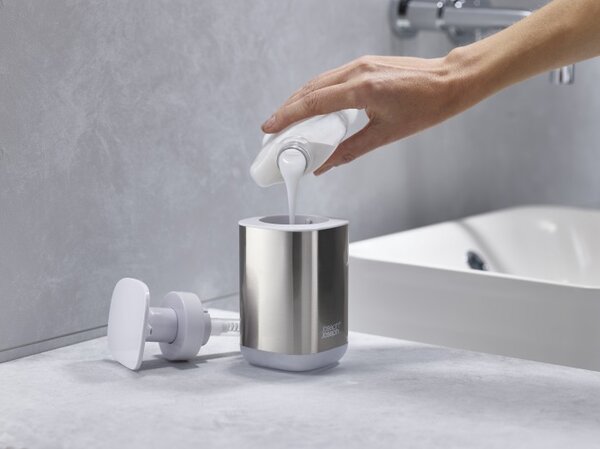 Joseph Joseph Presto dozator săpun 350 ml alb-oţel 70532