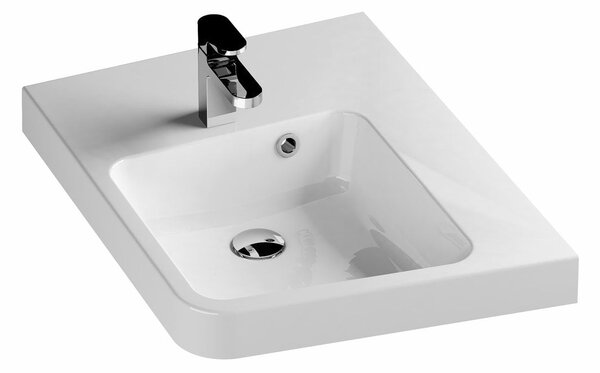 Ravak BeHappy II lavoar 66.5x50 cm clasică alb luciu XJAP1100001