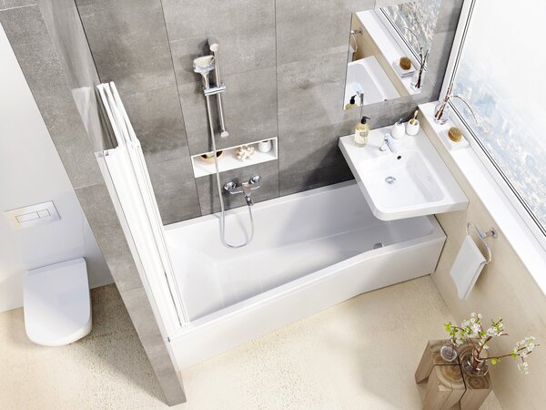Ravak BeHappy II lavoar 66.5x50 cm clasică alb luciu XJAP1100001