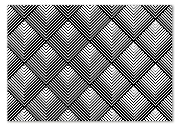 Tablou din Sticlă fundal geometrică