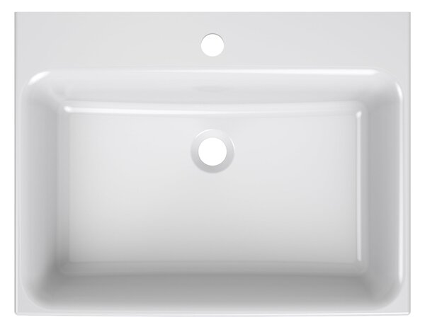Ravak Comfort lavoar 60x46 cm dreptunghiular mobilier alb luciu XJX01260001