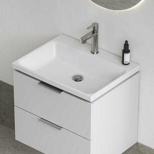 Ravak Comfort lavoar 60x46 cm dreptunghiular mobilier alb luciu XJX01260001