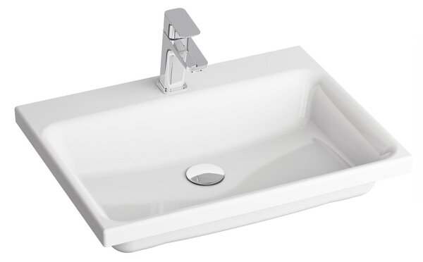 Ravak Comfort lavoar 60x46 cm dreptunghiular mobilier alb luciu XJX01260001