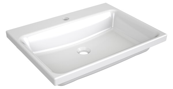 Ravak Comfort lavoar 60x46 cm dreptunghiular mobilier alb luciu XJX01260001