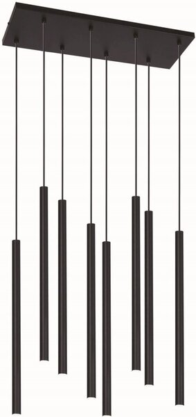 Kaja Gelato lampă suspendată x10 W negru K-4863
