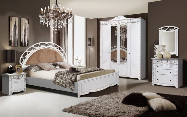 Dormitor Jasmin Crem