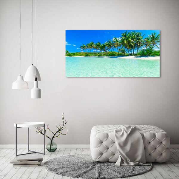Tablou canvas plaja tropicala