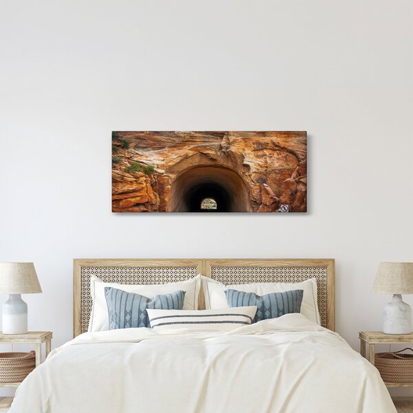 Tablou - tunel în stâncă (120x50 cm)