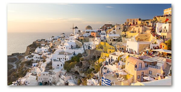 Imagine de sticlă Santorini, Grecia