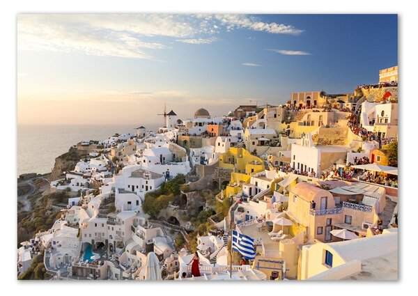 Imagine de sticlă Santorini, Grecia