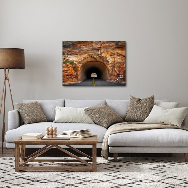 Tablou - tunel în stâncă (70x50 cm)