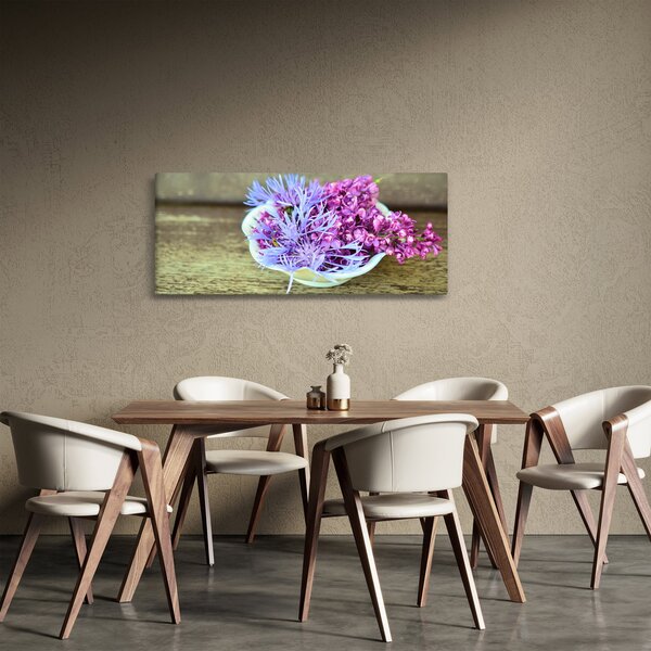 Tablou cu decorațiune din lavanda (120x50 cm)