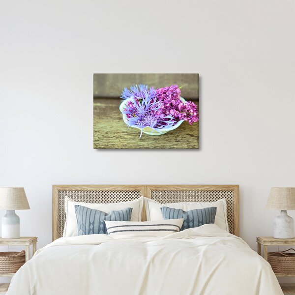 Tablou cu decorațiune din lavanda (70x50 cm)