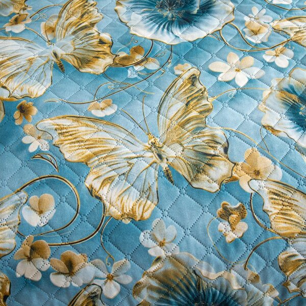 Cuvertura de pat CELESTIA albastru Dimensiune: 170 x 210 cm